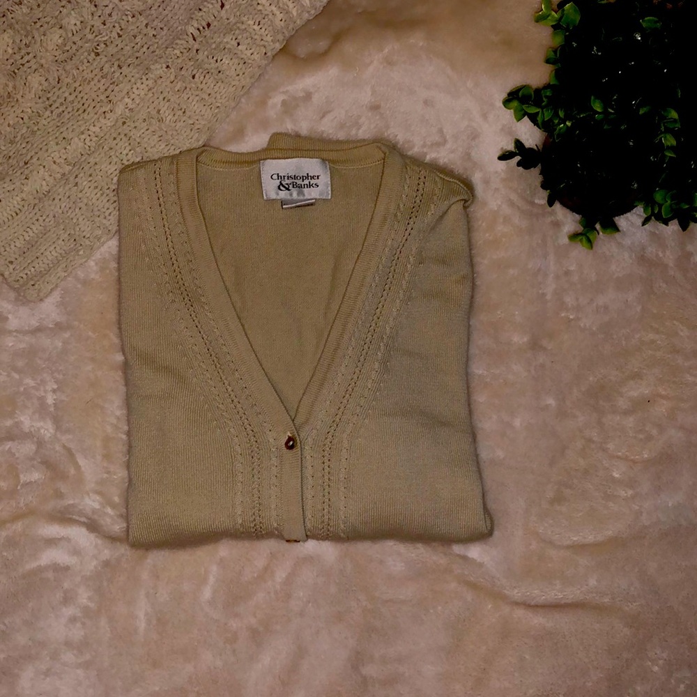Cream Cardigan